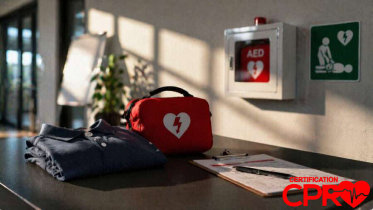 AED and CPR training equipment in Orlando.
